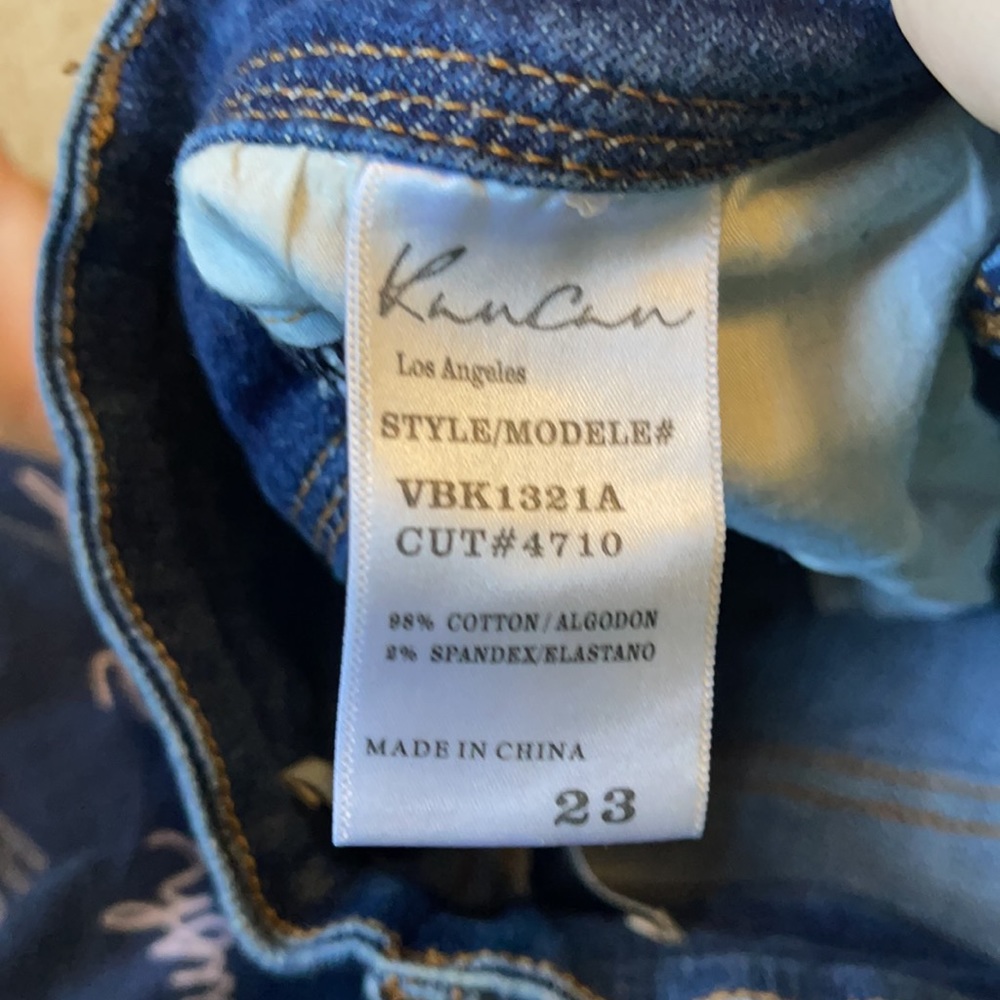 Nwot double button high rise Kancan skinny jeans - Picture 4 of 5